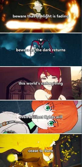 Legends scatter; Day and night will sever; Hope and peace are lost forever Rwby Quotes, Log Horizon, Full Metal Alchemist, Rwby Memes, Rwby Red, Achievement Hunter, Red Like Roses, Rwby Characters, Rwby Comic