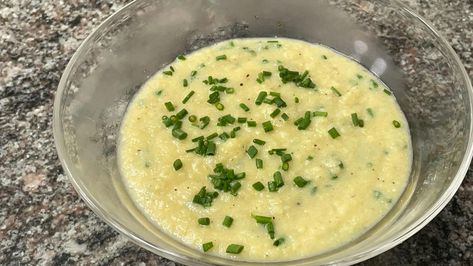 Jacques Pépin Makes Fresh Corn Purée | American Masters | PBS Corn Puree Recipe, Corn Puree, Jacques Pepin, Jacque Pepin, Corn Pudding, Vegetable Side Dishes Recipes, Herb Recipes, Small Food Processor, Fresh Corn