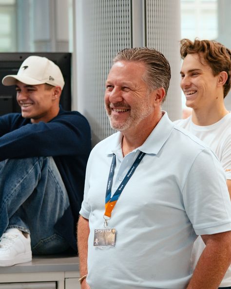 McLaren | Back at the MTC and full focus on Hungary. ��🧡🇭🇺 #McLaren #F1 | Instagram Zak Brown, Zac Brown, Mclaren Formula 1, Oscar Piastri, Racing Drivers, Mclaren F1, Lando Norris, F1 Drivers, Car And Driver