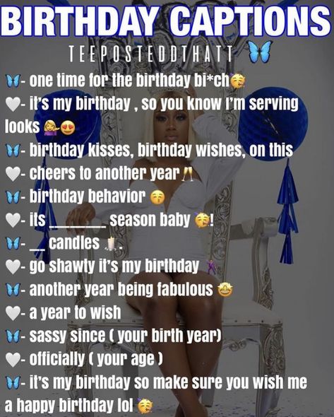 Birthday Captions Instagram For Yourself 15, Birthday Countdown Name Ideas, 18th Birthday Captions Instagram Baddie, Birthday Quotes Baddie, 20th Birthday Captions Instagram Baddie, 23 Birthday Captions Instagram, Baddie Birthday Captions, Birthday Captions Instagram For Yourself, 18th Birthday Captions