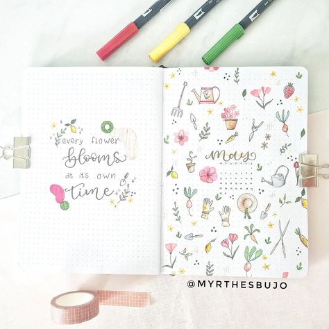 Bujo May, May Bujo, Monthly Cover Page, May Bullet Journal, Bullet Journal Work, February Bullet Journal, Bullet Journal Month, Bullet Journal Monthly Spread, Organization Bullet Journal