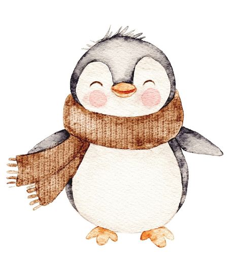 🐧 . . . . #procreatebrushes #procreatewatercolor #procreateart #procreatedrawing #procreateillustration #cuteart #cuteillustration #clipart #watercolordrawing #watercolordaily #watercolorart #digitalart #digitalwatercolor Christmas Cards Animals, Christmas Animals Illustration, Baby Animals Art, Penguin Watercolor, Painted Christmas Cards, Penguin Drawing, Baby Print Art, Winter Watercolor, Christmas Card Art