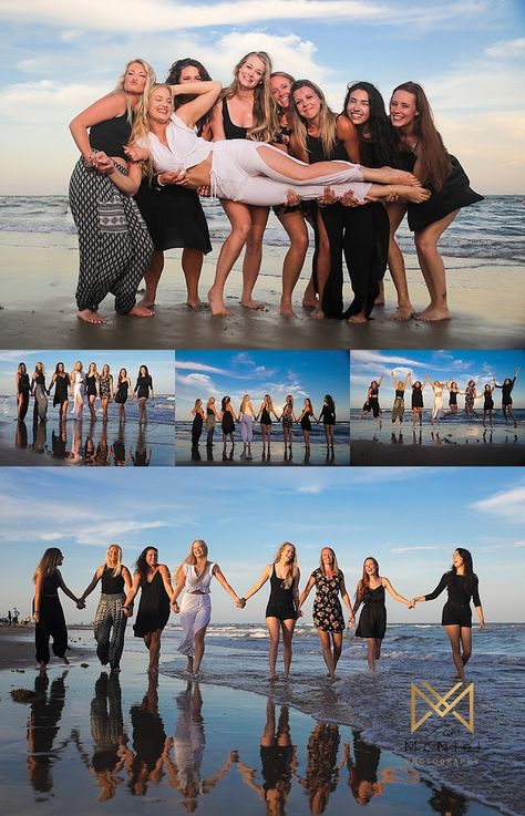 Lisa McNiel Photographer Photo Night, Bachelorette Party Weekend, Bachelorette Party Beach, Girls Day, Senior Picture Ideas, Girl Day, End Of The Year, Days Out, Senior Pictures