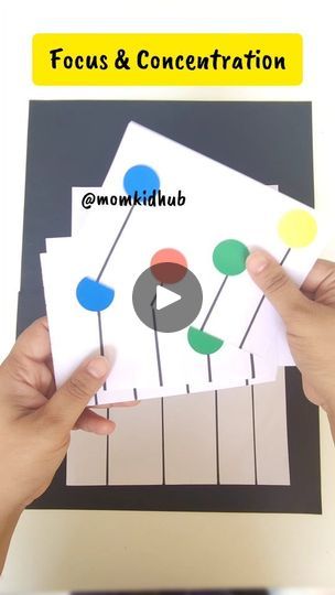 12K views · 398 reactions | Brain Booster 🤩 This is a quick 2 minute setup but it is not that easy to do.! It will be a good mind booster for kids. All you need: 1. Papers. 2. Dot stickers/ colourful pens. 3. Pompoms. Age: 3.5 years+ Kids have to Copy and Match the Pattern as per the heights of the above pattern. ✅️ Follow @momkidhub for more kids activities. #braingym #braingymforkids #braingymnastics #brainstimulation #brainbooster #mindpower #kidsactivityideas #preschoolactivities #montessoritoddler #homeschoolingideas #momsaroundtheworld #punemomblogger #punemoms #BrainGymForKids #BrainExercises #LeftAndRightBrain #rightbrain #leftbrain #kidsactivitiesideas #gamesforkids #diyactivities #BrainBoost #braingames #BrainBoosters #momkidhub #FocusBuilding #focusgame #concentrationact Colourful Pens, Brain Gym For Kids, Dot Stickers, Brain Stimulation, Brain Boost, Brain Booster, Brain Gym, The Heights, Mind Power