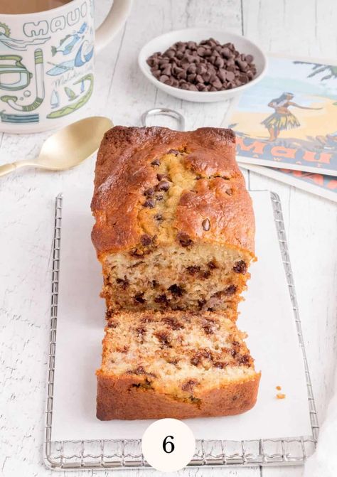 The Best Maui Banana Bread Recipe - Maple and Thyme Maui Banana Bread Recipe, Hawaii Banana Bread Recipe, Hawaiian Banana Bread Recipe, Hawaiian Banana Bread, Delicious Banana Bread Recipe, Banana Bread Loaf, Cinnamon Coffee Cake, How To Store Bread, After School Snack