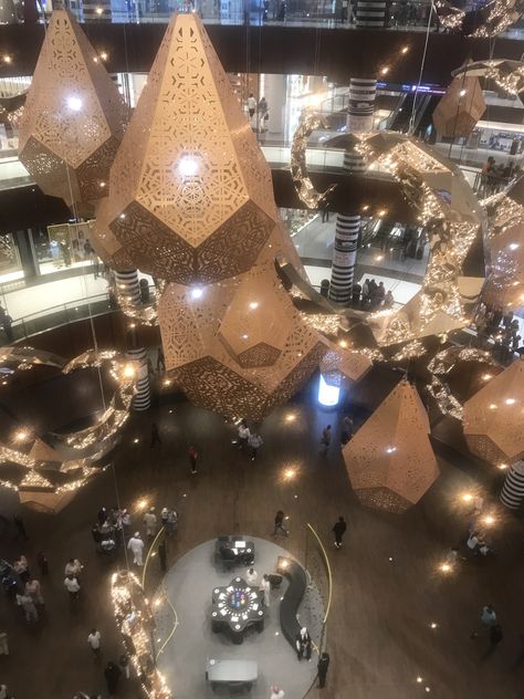 Dubai Mall in Ramadan Ramadan Mall Activation, Mall Activation, Ramadan Event, Ramadan 2025, Eid Adha, Dubai Mall, Themed Decor, New Theme, Ceiling Design