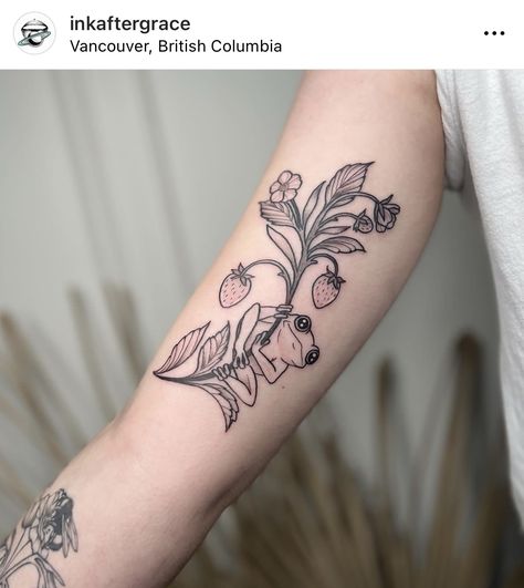 Long Narrow Tattoo Ideas, Narrow Tattoo Ideas, Whimsical Flower Tattoo, Narrow Tattoo, Whimsical Tattoos, Flash Ideas, Mystical Tattoos, Hip Tattoos, Whimsical Flower