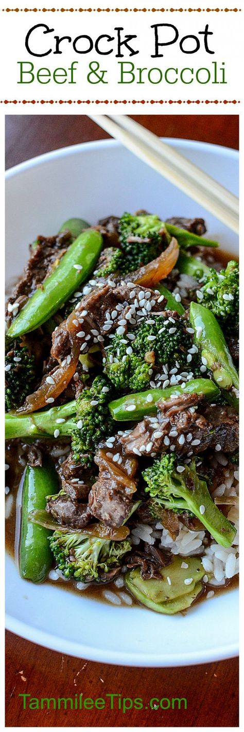 Crock Pot Beef And Broccoli, Beef Broccoli Recipe, Crockpot Beef And Broccoli, Crockpot Freezer Meals, Beef And Broccoli Recipe, Slow Cooker Asian, Crock Pot Beef, Slow Cooker Enchiladas, Beef Broccoli