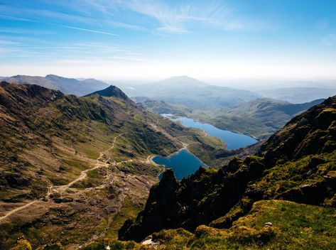 The Big Three Mountains Suitable for Children to Walk | Wales, UK Yr Wyddfa, Visit Wales, Snowdonia National Park, Brecon Beacons, Walking Routes, Snowdonia, Winter Activities, Mountain Range, Rafting