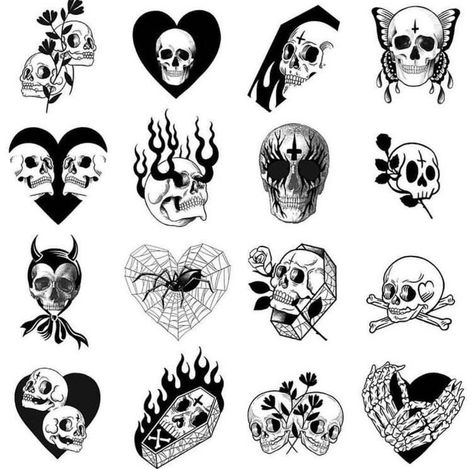 Small Nature Tattoo, Coffin Tattoo, Minimalistic Tattoos, Goth Tattoo, Wrist Tattoos For Guys, Skull Art Drawing, Flash Tattoo Designs, Tattoo Flash Sheet, Posca Art