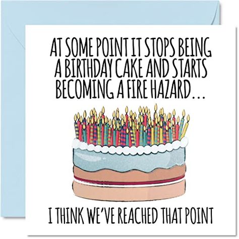 Happy Birthday Dad Cards, Funny Bday Cards, 50th Birthday Cards For Women, Cards For Men, 40th Birthday Gifts For Women, Rude Birthday Cards, Daughter Birthday Cards, Birthday Cake Card, Birthday Wishes Messages