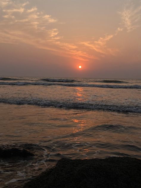 Diveagar Beach, Dapoli Beach, Mandarmani Beach, Daman Beach Photography, Sunset Quotes Instagram, Kanyakumari Sunset, Nature Photography Trees, Quotes Instagram, Sunset Quotes