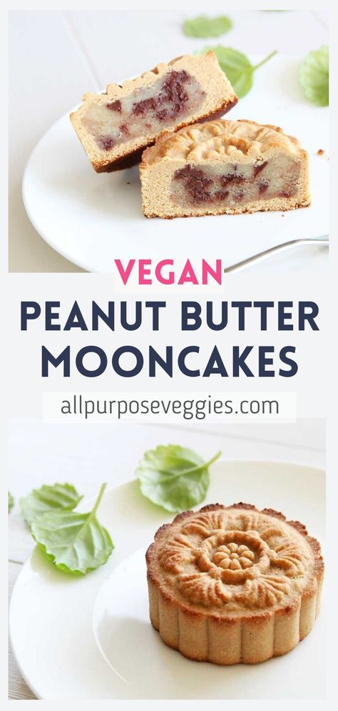 Chinese Moon Cakes Recipe, Mooncakes Recipe Easy, Mooncake Filling Recipe, Vegan Asian Desserts, Vegan Moon Cake, Vegan Mooncakes, Vegan Mooncake Recipe, Mooncake Cookies, Mooncakes Recipe