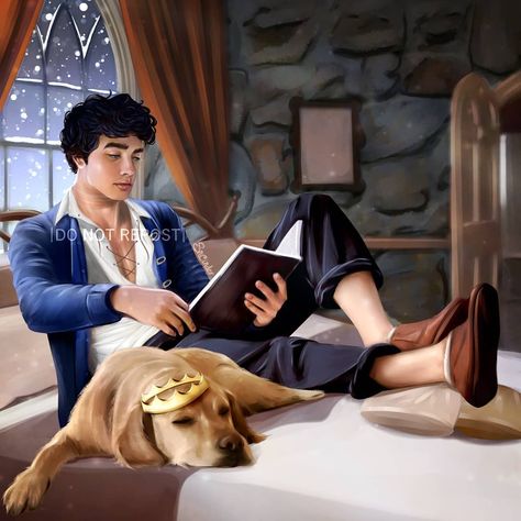 SnCinder 🎨 Artist on Instagram: “Dorian probably steals Fleetfoot when Aelin is visiting the castle 🐶 they both co parent this dog I wont hear any argument against it 😂…” Aelin And Fleetfoot, Fleetfoot Fanart, Eleanor E Park, Tog Fanart, Glass Throne, Throne Of Glass Characters, Dorian Havilliard, Throne Of Glass Fanart, Celaena Sardothien