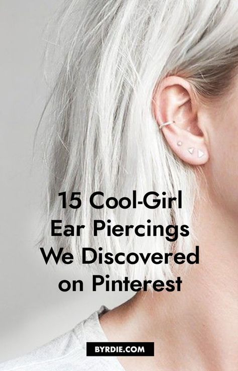 Different Places To Pierce Your Ear, Female Ear Piercings Ideas, Ear Piercings For Health, Right And Left Ear Piercings, Places To Pierce Your Ear, What Ear Piercing Should I Get, Acupuncture Ear Piercing, Oorpiercings Ideas, Ear Pierce Ideas