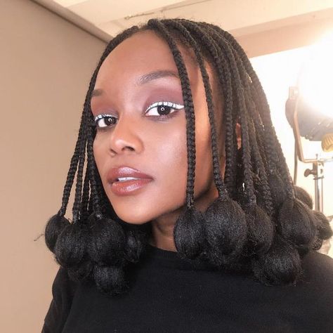 34 Beautiful Bob Hairstyles for Black Women Hair Afro, Long Box Braids, Editorial Hair, Natural Hair Community, 4c Hair, Girls Braids, Hair Crush, African Hairstyles, Grunge Hair