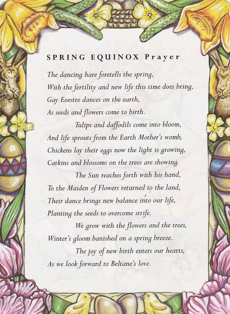 Spring Equinox Prayer – Witches Of The Craft® Pagan Quotes, Wiccan Sabbats, Eclectic Witch, Vernal Equinox, Wicca Witchcraft, Spring Equinox, Beltane, Pinterest Blog, Samhain