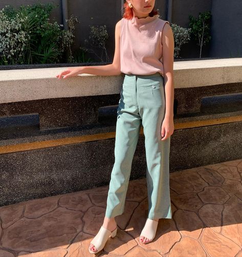 WELALIKA (ウェラリカ) | Mint pants 🥙 | Instagram Mint Pants, Colored Jeans, Mint, Pants, Instagram, Color, Trousers