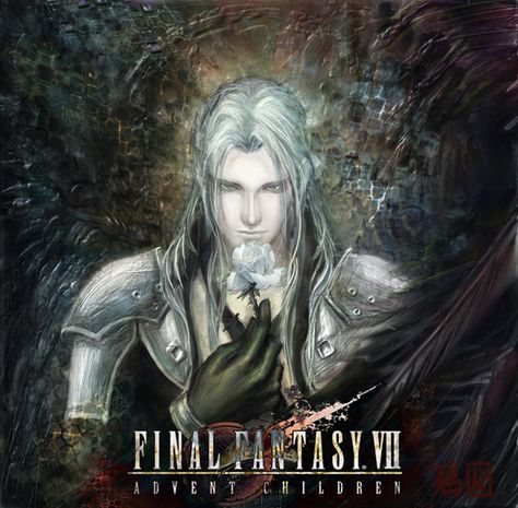 Sephiroth With Rose Ayami Kojima, Castlevania Wallpaper, Final Fantasy Sephiroth, Advent Children, Final Fantasy Artwork, Final Fantasy Vii Remake, Final Fantasy X, Final Fantasy Art, Final Fantasy Xv