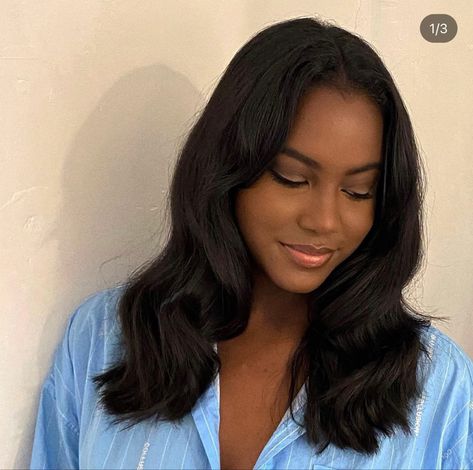 Armpit Length Hair, Long Relaxed Hair, Pressed Natural Hair, Sophisticated Hairstyles, 30k Followers, Sew In Hairstyles, Long Healthy Hair, Short Human Hair Wigs, Dyed Natural Hair