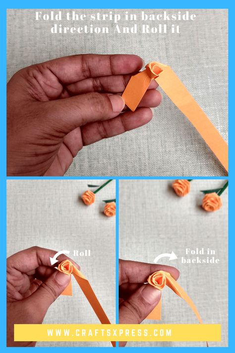 Paper Craft Ideas for the Classroom: Educational and Fun Roses Tutorial, Paper Roses Diy, Diary Diy, How To Make Rose, Origami Rose, Rose Tutorial, Diy Father's Day Gifts, Mini Roses, Paper Crafts Origami