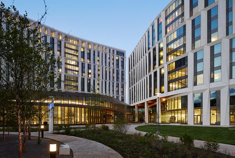 Campus Dorm, College Architecture, University Dorms, Dorm Design, University Of Chicago, Residence Hall, Student Housing, School Campus, Industrial Architecture