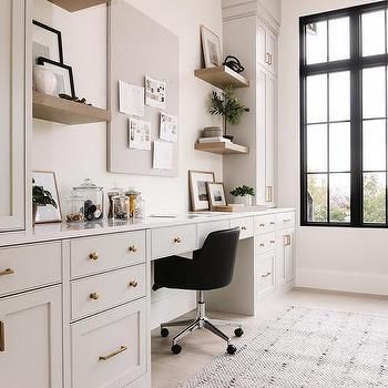 Den Library, Library Office, Office Remodel, Small Home Offices, Beautiful Office, Beautifully Organized, Office Space Design, Office Guest Room, Guest Room Office