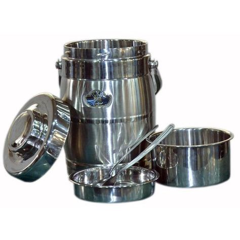 Food Flask Vacuum Thermos Flask Stainless Steel Food Jug Flask Jar Wide Mouth Thermos + FREE Spoon & Fork - 2000ml2000ml capacity high-quality stainless steel containerFREE SpoonAccommodates both hot or cold food storageStainless steel container stays cool to the touch, Great for work, school, office, travel and campingWide mouth accommodates chunky foods, Easy to clean with dishwasher-safe partsPots & Pans Type Details: 1 x Canister with large handle as seen on the picture- 1 large stew bowl an Food Flask, Thermal Flask, Thermos Flask, Eating Utensils, Cold Food, Beauty Vitamins, Spoon Fork, Cooking Ingredients, Cooking Appliances