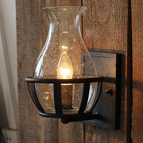 Farmhouse Wall Lighting, Farmhouse Wall Sconces, Candle Design, Rustic Light Fixtures, Living Room Light Fixtures, Rustic Wall Sconces, Lighting Lamp, Glass Wall Lights, Rustic Lighting