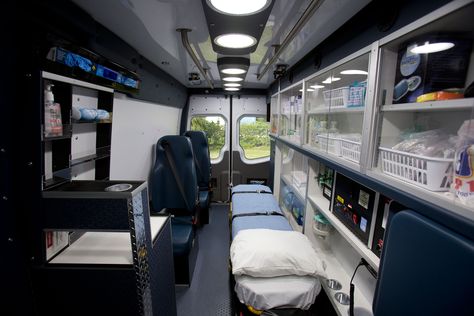 Ambulance Interior, Ambulance Design, Ems Ambulance, Street Image, Life Support, Fire Rescue, Paramedic, Ambulance, Dream Job