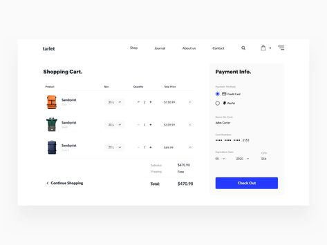 Ecommerce Ui Design, Checkout Page, Ecommerce Web Design, Ui Design Website, Ecommerce Web, Ecommerce Design, Template Site, Ui Elements, Web Layout