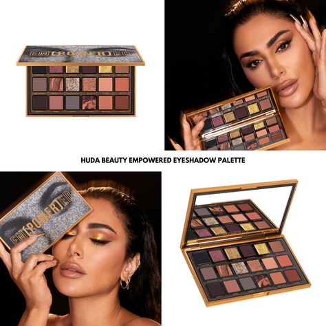 Huda Eyeshadow Palette, Huda Eyeshadow, Big Eyeshadow Palette, Huda Beauty Eyeshadow Palette, Huda Beauty Eyeshadow, Huda Beauty Palette, 2023 Makeup, October 3rd, Makeup Eyeshadow Palette