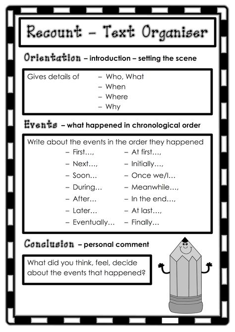 Text organiser for recount writing. Classroom Treasures: Recount Writing Recount Writing, Writing Classroom, Free Printable Clip Art, Writing Genres, Primary Writing, Printable Clip Art, Writing Posters, Writing School, Writing Strategies