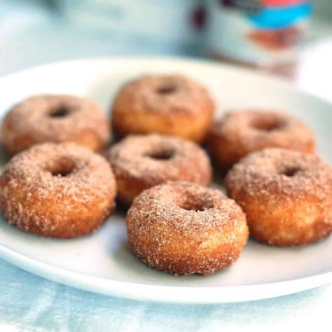 Fried Mini Donut Recipe, Mini Donuts Recipe, Mini Donut Recipe, Donut Recipe Fried, Mini Donut Recipes, Easiest Dessert, Cinnamon Sugar Donuts, Sugar Donut, Donut Recipe