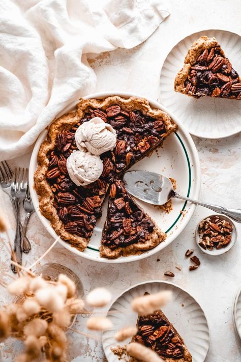 Bourban Pecan Pie, Vegan Thanksgiving Main Dish, Thanksgiving Guide, Dairy Free Thanksgiving, Vegan Sweet Potato Pie, Vegan Thanksgiving Dessert, Vegan Pecan Pie, Vegan Pecan, Vegan Wine