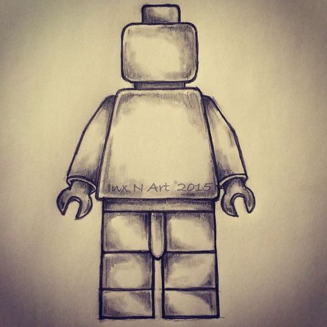 Lego Man Tattoo, Lego Drawing, Lego Tattoo, Drawing Sites, Lego Wallpaper, Drawing Legs, Man Tattoo, Lego Man, Lego Figures