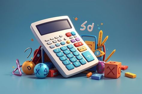 Math Calculator, Illustration Cartoon, Background 3d, Business Card Maker, Flyer Maker, Poster Maker, Card Banner, Poster Invitation, Cartoon Clip Art