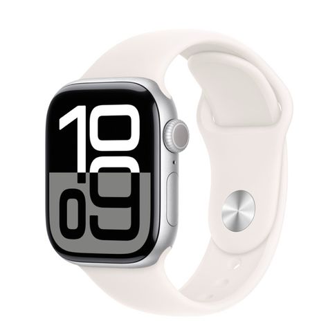 Apple Watch Series 10 GPS, 42mm Silver Aluminum Case with Light Blush Sport Band - S/M

http://www.apple.com/shop/product/Z0YQ?option.watch_cases=MWWW3LW/A&option.watch_bands=MXLN3AM/A&preSelect=true Newest Apple Watch, Apple Watch Series 10, Watch Cases, Christmas Wishlist, Apple Watch Series, Christmas List, Apple Watch, Watch Bands, Vision Board