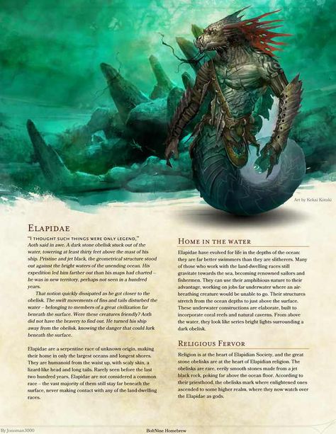 DnD-5e-Homebrew Races Almanac - Imgur Dnd Siren Race, Homebrew 5e, Plant Creatures, 5e Races, Homebrew Classes, Dnd Creatures, Dungeons And Dragons Races, D D Races, Dnd Homebrew