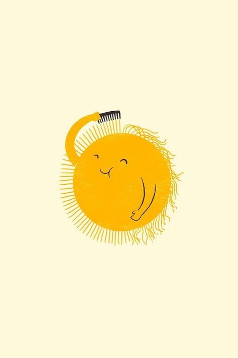 Sun comb Hair Quotes Funny, Frozen Character, Sunshine Art, Happy Sun, Have A Good Day, Fun Fashion, Mellow Yellow, You Are My Sunshine, Happy Kids