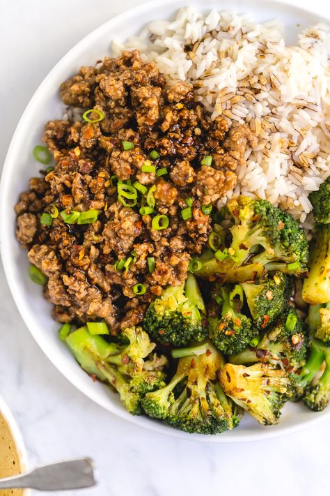 Ground Turkey Sweet Potato Broccoli, Healthy Meals With Nutrition Info, Turkey Burger Stir Fry, Ground Turkey Soy Sauce Recipes, Ground Turkey Broccoli Stir Fry, Ground Turkey And Corn Recipes, Heart Healthy Turkey Recipes, Stir Fry Tacos, Ground Turkey And Cauliflower Rice