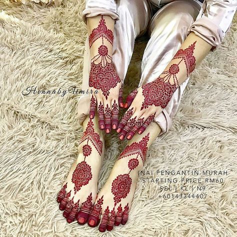 Mehind Designs, Tattoo Mehendi Designs, Hena Pengantin, Motif Henna, Tattoo Mehendi, Engagement Mehendi, Wedding Maroon, Wedding Henna Designs, Indian Henna Designs