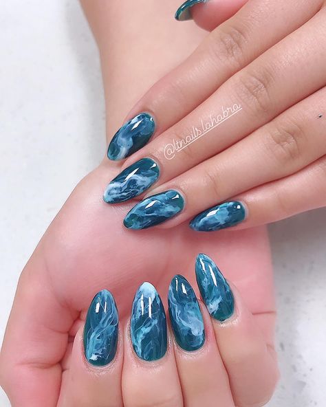 Galaxy Nails, Nail Spa, Nail Designer, Nail Design, Design Ideas, Nail Designs, Marble, Spa, Nail Art