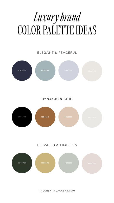 Home Gym Color Palette, Website Design Inspiration Color Palettes, Mixed Metals Color Palette, Marketing Colour Palette, Modern Design Color Palette, Farmhouse Modern Color Palette, Luxury Minimalist Color Palette, Minimalist Brand Color Palettes, Luxury Bedroom Color Palette