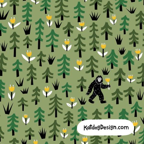 Peekaboo. I spy. Where's Bigfoot.

#womenofillustration #digitalart #illustration #illustrationart #smallbusiness #artistsoninstagram #artwork  #artistsofinstagram #artlicensing #licensingartist #opentolicensing #illustrationhowl #emergingartist #patterndesigner #repeatpattern #thepatterncurator #patternobserver  #surfacedesigner #patternandprint #hiking #outdoors #adventure #outdoor #getoutside #nature #wilderness #outdoorenthusiast #outdooradventure #naturalwonder #natureart Bigfoot Pattern, Hills Illustration, Hiking Dogs, Art Licensing, Dog Design, Repeating Patterns, Emerging Artists, Natural Wonders, Portfolio Design