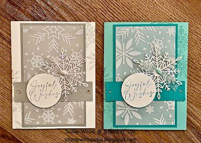 Stamp with Susie: Snowflakes Stampin Up Wonderful Snowflakes, Winter Meadow, Stamping Techniques Card Tutorials, Stamping Projects, Stamped Christmas Cards, Holiday 2022, Card Inspo, Alcohol Ink Crafts, Snowflake Cards