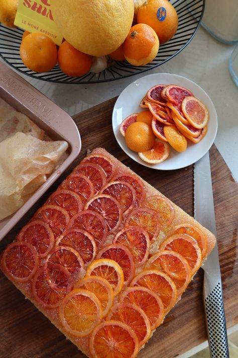 Blood Orange, Olive Oil & Almond Cake — REILLY MEEHAN Blood Orange Olive Oil Cake, Orange Olive Oil, Oil Cake, Olive Oil Cake, Vanilla Paste, Almond Cake, Sauce Pot, Almond Cakes, Pan Set