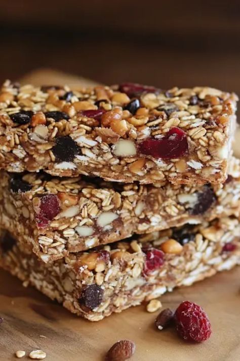 Looking for a simple and delicious way to make your own snacks? Try these 7 easy homemade granola bar recipes that are perfect for on-the-go! Packed with wholesome ingredients like oats, honey, and nuts, these bars are not only healthy but also customizable to your taste. Ideal for a breakfast on busy mornings or a quick energy boost for your afternoon slump. Say goodbye to store-bought snacks filled with additives and hello to a natural delight! Your body and taste buds will thank you for these portable, nutritious bars! Nut Bars Homemade Healthy, No Bake Granola Bars Healthy, Make Your Own Snacks, Home Made Granola Bars, Granola Bars Homemade, Granola Bars Healthy, Granola Bar Recipes, Easy Homemade Granola Bars, Homemade Granola Bar