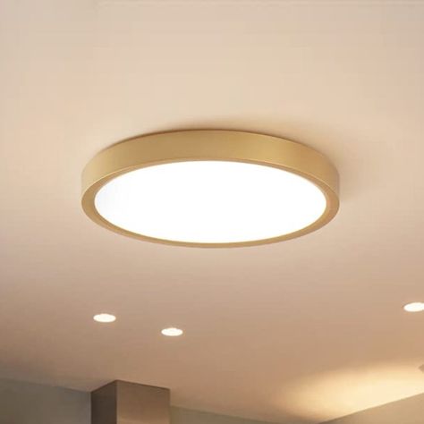 Boncho LED Flush Mount Flush Mount Laundry Room Lighting, Small Bathroom Ceiling Light, Large Flush Mount Ceiling Lights, Square Lighting, Round Led Ceiling Light, Floor Lighting, Airbnb Rentals, Closet Light, Kitchen Ceiling Lights