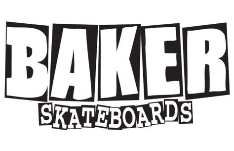 Skate Logo, Baker Skateboards, Skateboard Logo, Baker Logo, Skate Stickers, Skate And Destroy, Skateboard Stickers, Vinyl Art, Logo Sticker